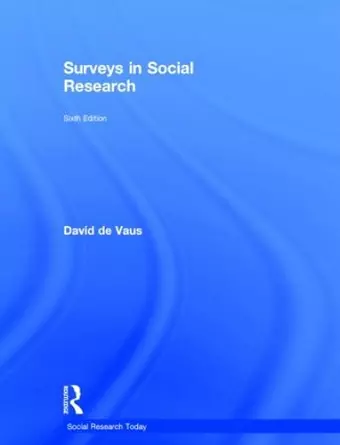 Surveys In Social Research cover