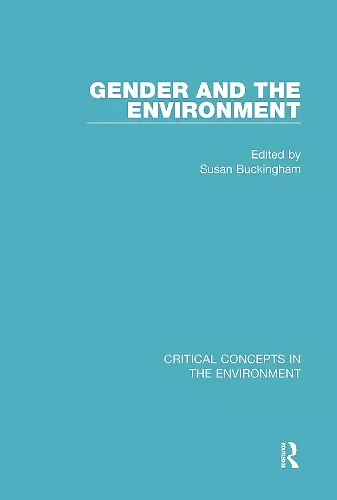 Gender and the Environment cover