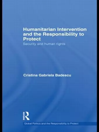 Humanitarian Intervention and the Responsibility to Protect cover