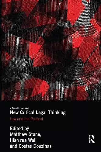 New Critical Legal Thinking cover