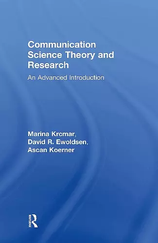 Communication Science Theory and Research cover