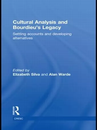 Cultural Analysis and Bourdieu's Legacy cover