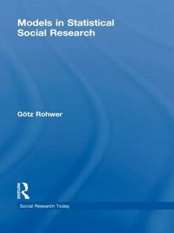 Models in Statistical Social Research cover