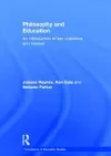 Philosophy and Education cover