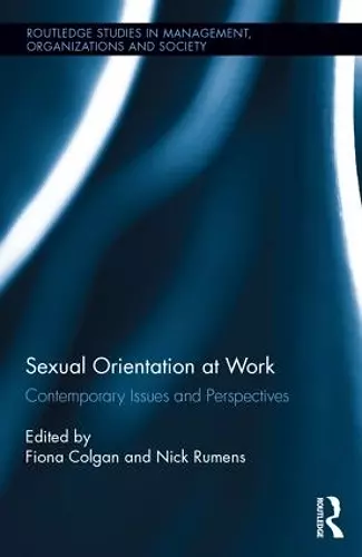 Sexual Orientation at Work cover