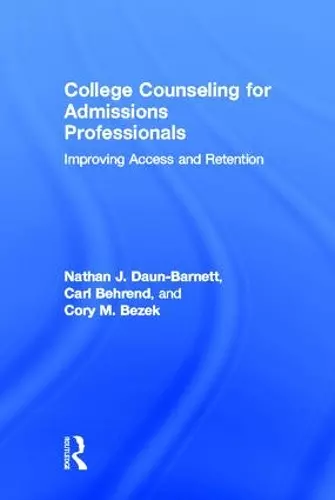 College Counseling for Admissions Professionals cover