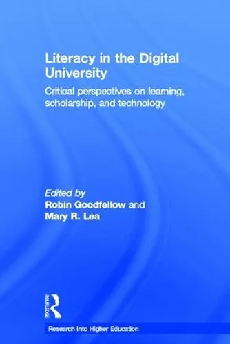Literacy in the Digital University cover