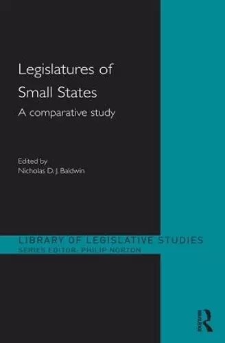 Legislatures of Small States cover