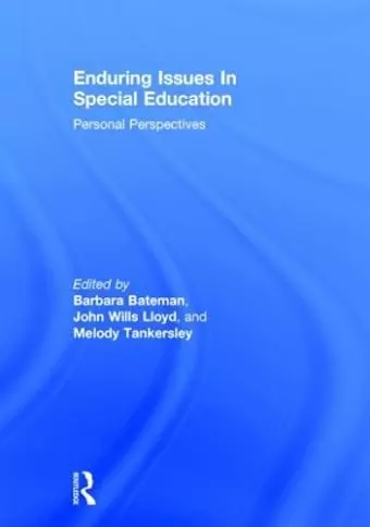 Enduring Issues In Special Education cover