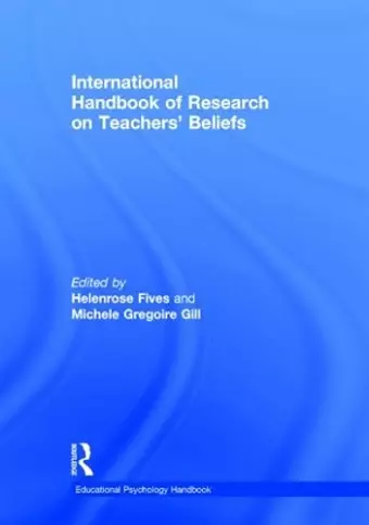 International Handbook of Research on Teachers' Beliefs cover