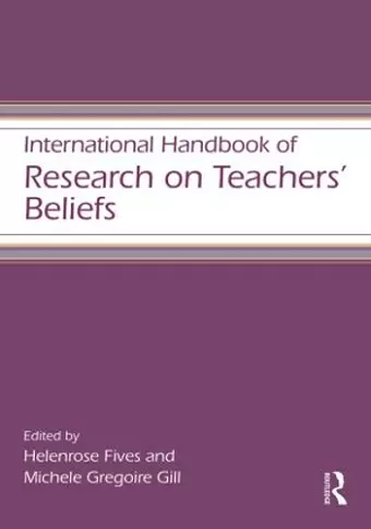 International Handbook of Research on Teachers' Beliefs cover