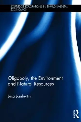 Oligopoly, the Environment and Natural Resources cover