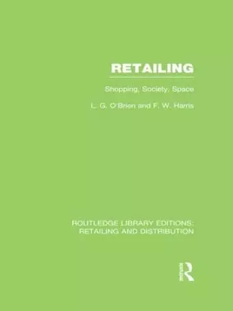 Retailing (RLE Retailing and Distribution) cover