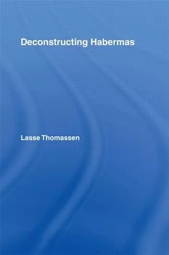 Deconstructing Habermas cover