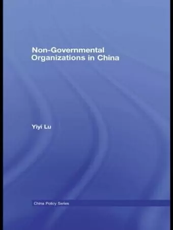 Non-Governmental Organisations in China cover