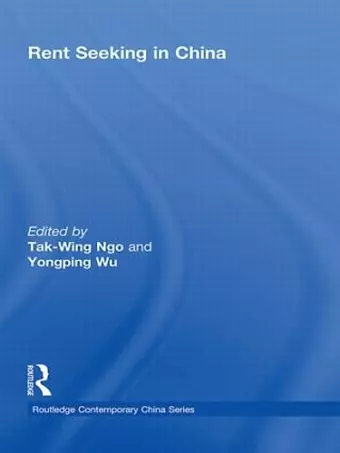 Rent Seeking in China cover