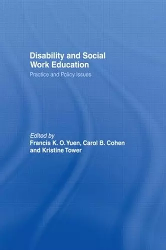 Disability and Social Work Education cover