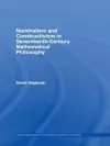 Nominalism and Constructivism in Seventeenth-Century Mathematical Philosophy cover