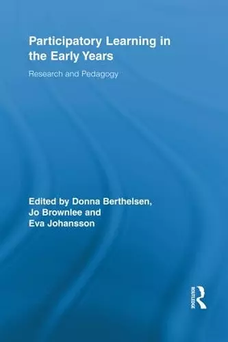 Participatory Learning in the Early Years cover