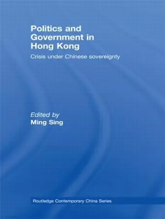 Politics and Government in Hong Kong cover