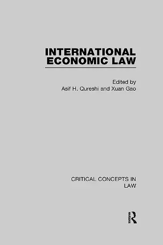 International Economic Law cover