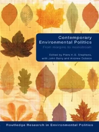 Contemporary Environmental Politics cover