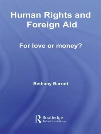 Human Rights and Foreign Aid cover