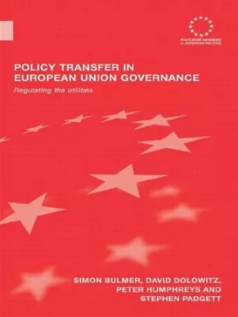 Policy Transfer in European Union Governance cover