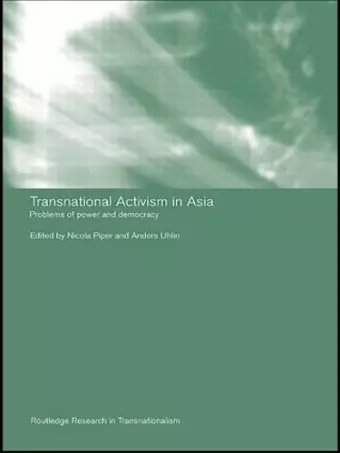 Transnational Activism in Asia cover