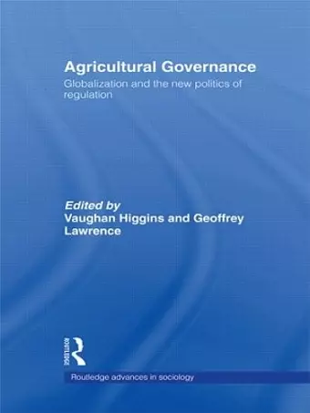 Agricultural Governance cover