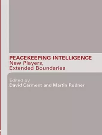 Peacekeeping Intelligence cover