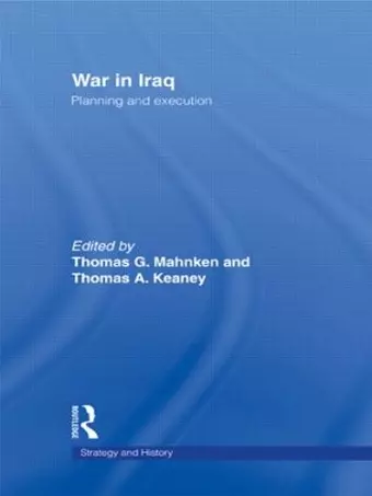 War in Iraq cover