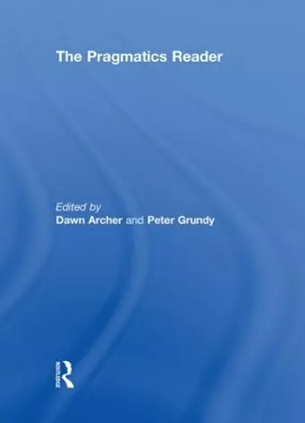 The Pragmatics Reader cover