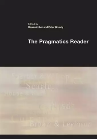 The Pragmatics Reader cover