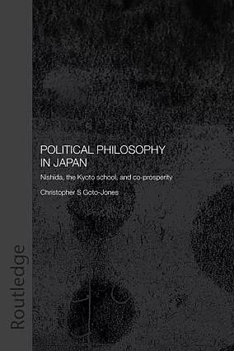Political Philosophy in Japan cover