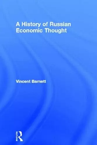 A History of Russian Economic Thought cover