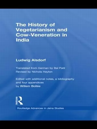 The History of Vegetarianism and Cow-Veneration in India cover