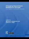 Changing Government Relations in Europe cover