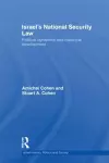 Israel's National Security Law cover