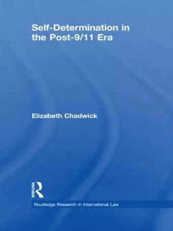 Self-Determination in the Post-9/11 Era cover