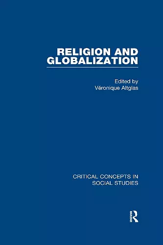 Religion and Globalization cover