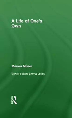 A Life of One's Own cover