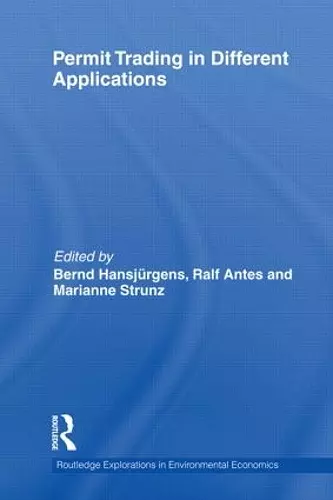 Permit Trading in Different Applications cover