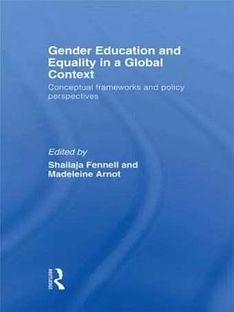 Gender Education and Equality in a Global Context cover