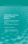 Radicalism and the Revolt Against Reason (Routledge Revivals) cover