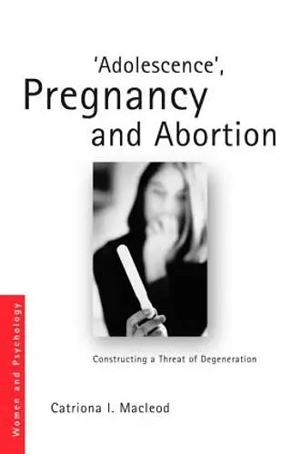 'Adolescence', Pregnancy and Abortion cover