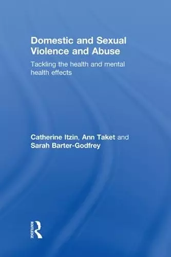 Domestic and Sexual Violence and Abuse cover