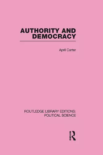 Authority and Democracy cover