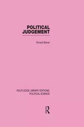 Political Judgement cover