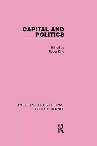 Capital and Politics cover